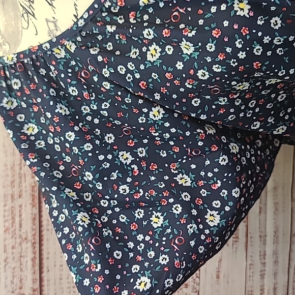 SimpleFun floral short sleeve blouse - Picture 3 of 7